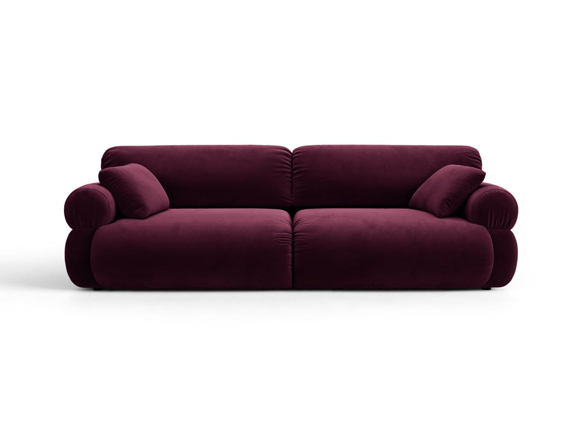 Ophelia — Sofa (257x110x84 cm) Burgundy (Venus 2932)