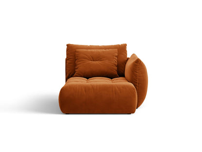 Bloom — Chaise Longue (112x152x97 cm) Terracotta (Casino Terracota) Right