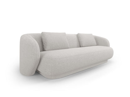 Camden — Sofa Silver Melange (Legacy 20 Silver) Black Plastic