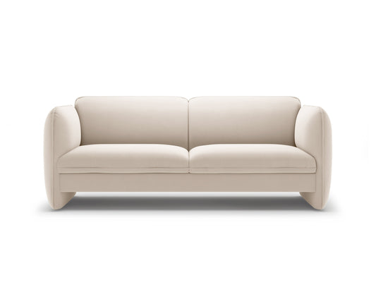 Georgia — Sofa (204x90x80 cm) Ivory (Magic Velvet 2256)