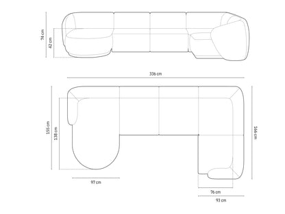 Gomera — Panoramic Corner Sofa