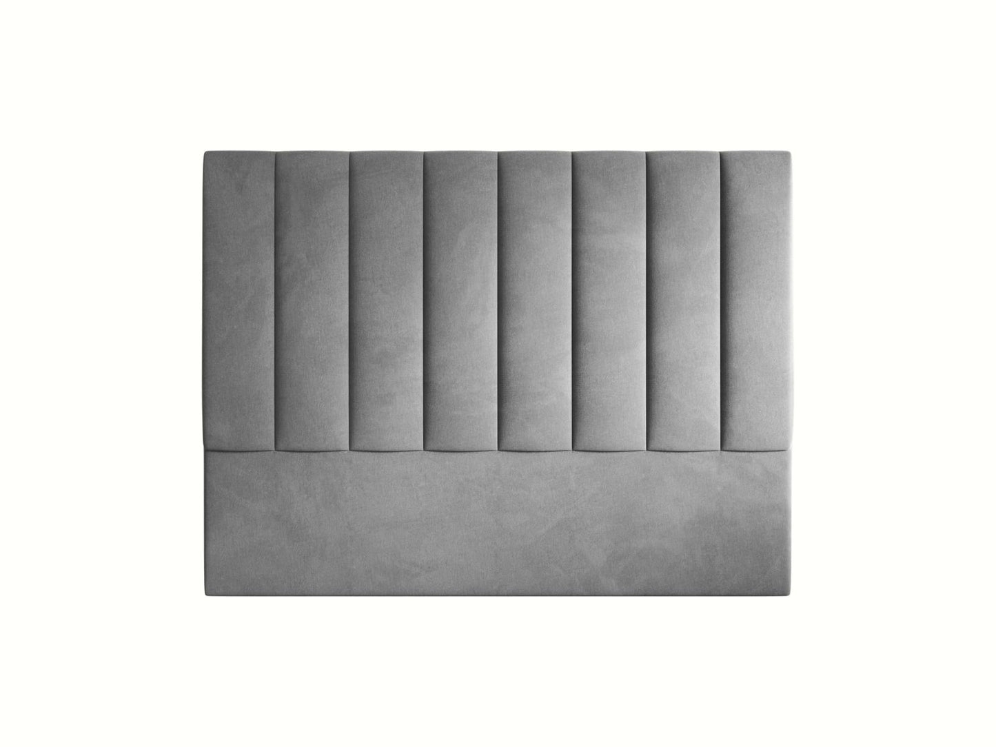 Marl — Headboard Dark Grey (Magic Velvet 2241) Black Plastic