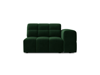 Jennifer — Modular Sofa (106x102x78 cm) Bottle Green (Bluvel 78) Right