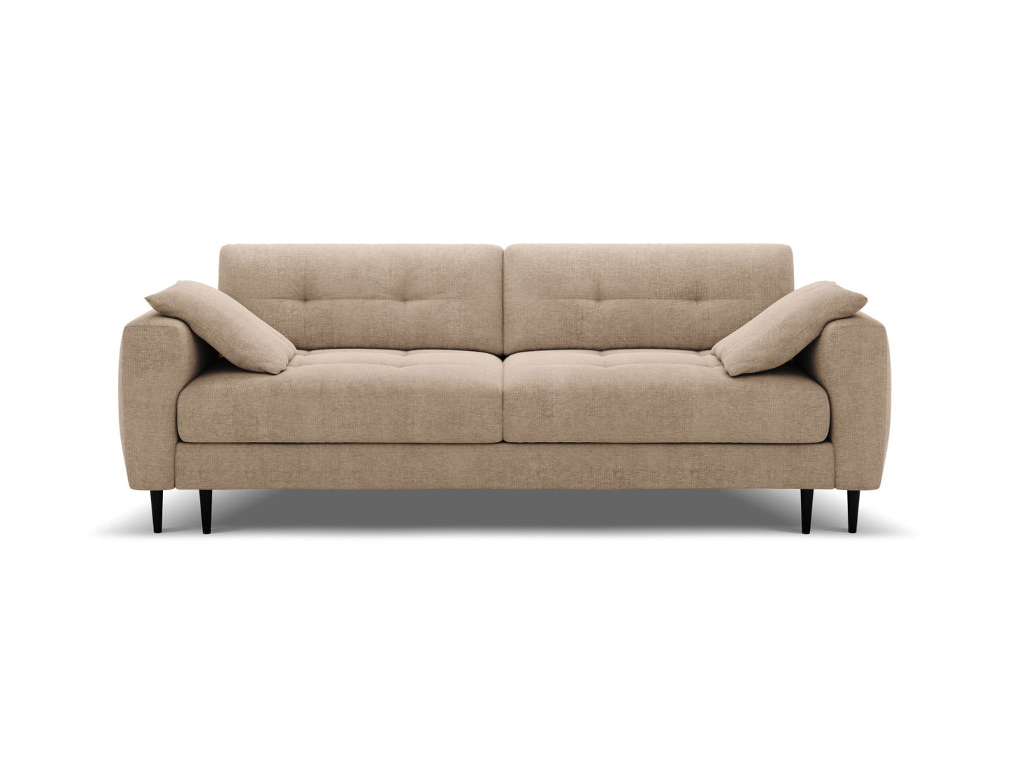 Bemy — Sofa Sand (Sorella 05) Black Metal