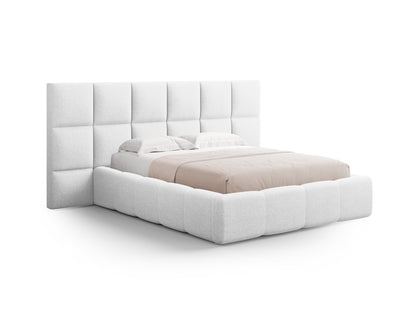 Livigno — Bed Cold Light Grey (Solid 80) Black Plastic