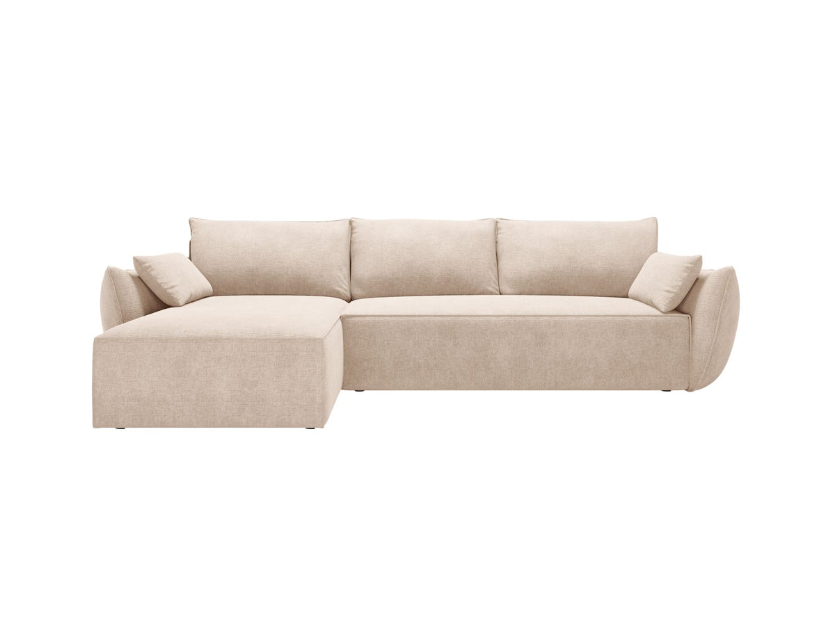 Kaelle — Corner Sofa (252x165x87 cm) Beige (Over The Horizon 08) Left