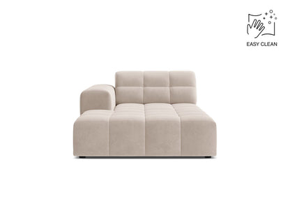 Jennifer — Chaise Longue (108x167x78 cm) Light Beige (Venus 2927) Left