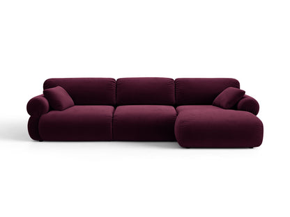 Ophelia — Corner Sofa (297x164x84 cm) Burgundy (Venus 2932) Right