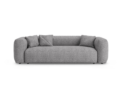Martina — Sofa Graphite (Monet Graphite) Black Plastic