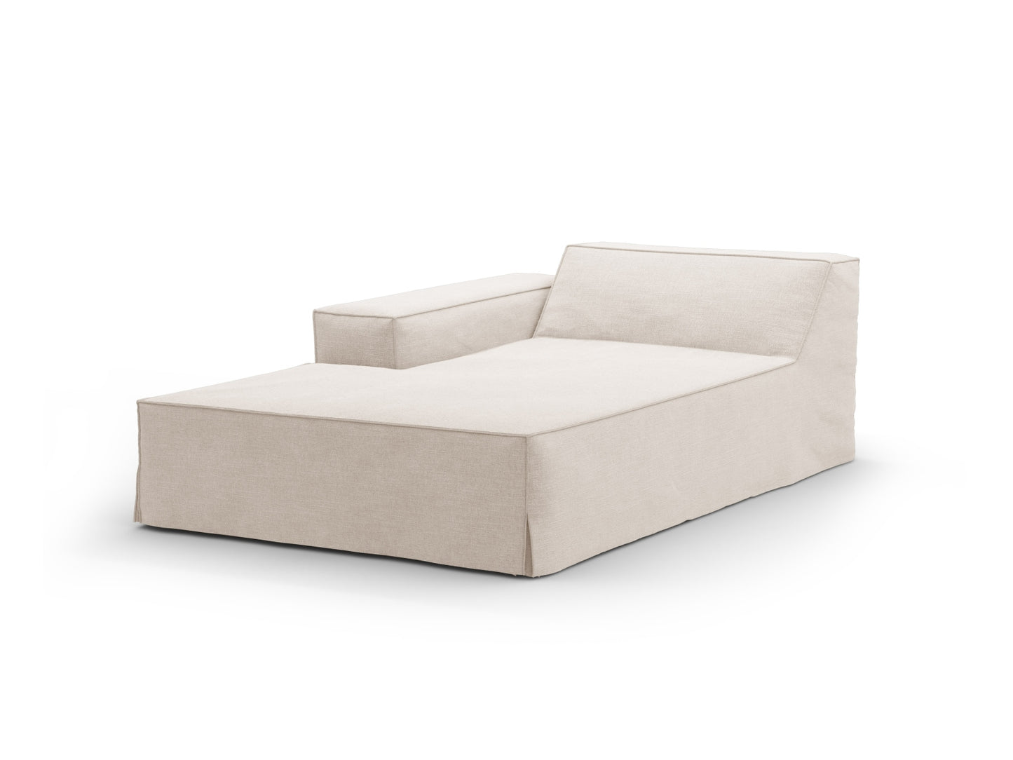 Jodie — Sofa Cover Beige (LINS 22) Default Left