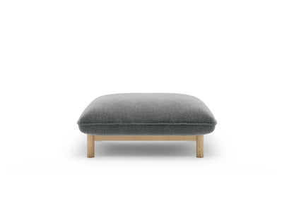 Ada — Pouf (80x65x44 cm) Dark Grey (Wind 89)