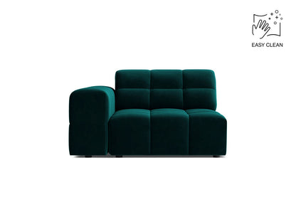 Jennifer — Modular Sofa (106x102x78 cm) Deep Petrol (Venus 2911) Left