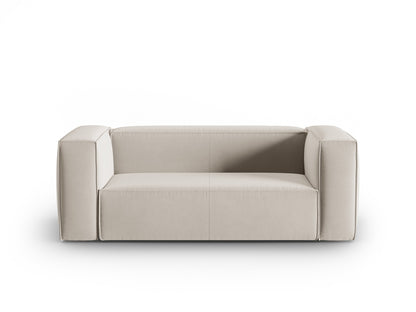 Mackay — Sofa Ecru (Casino Sand) Black Plastic