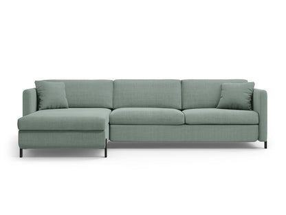 Gloria — Corner Sofa (286x170x88 cm) Mint (Bjorn 71) Left