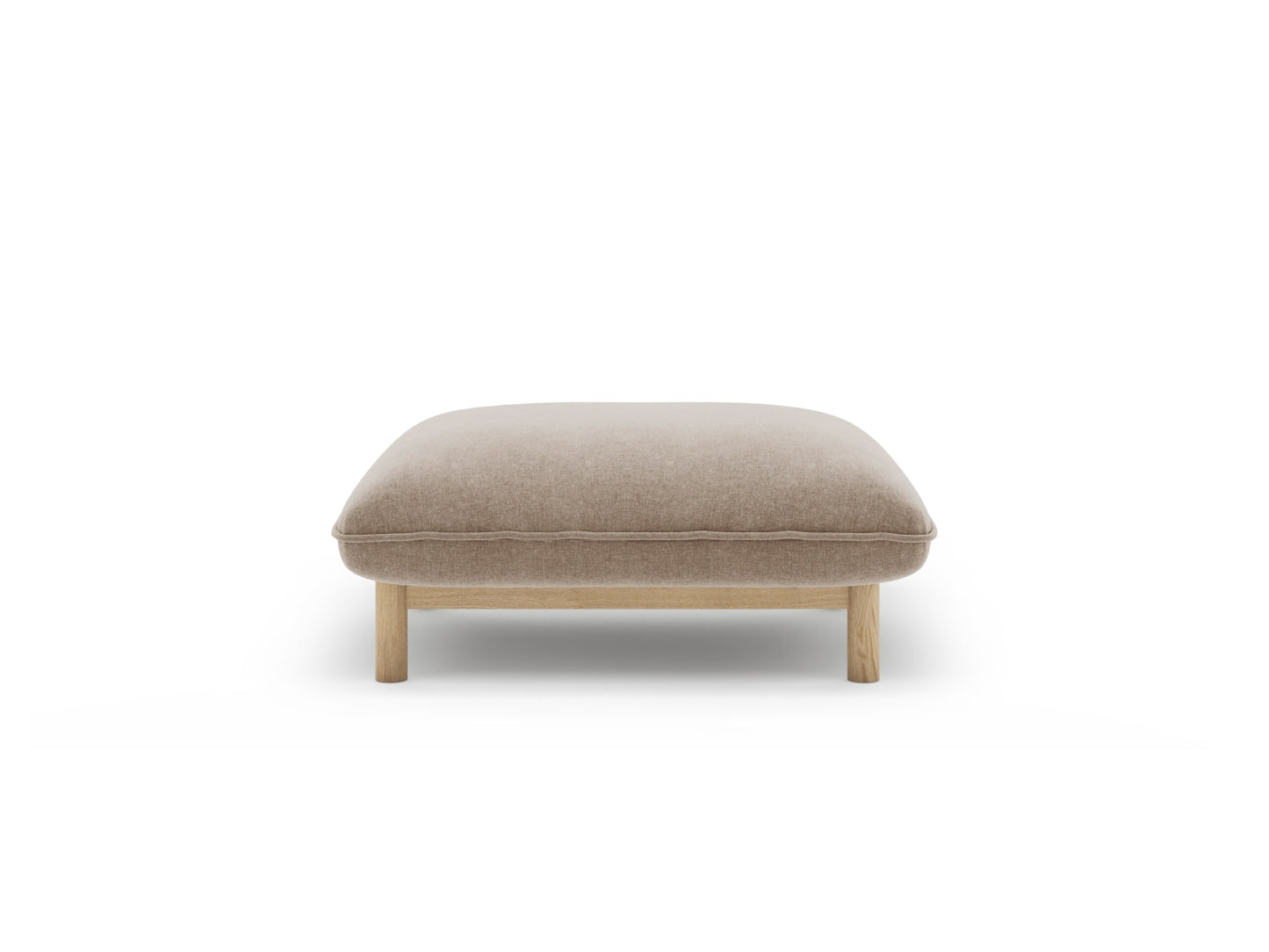 Ada — Pouf (80x65x44 cm) Sand (Wind 11)