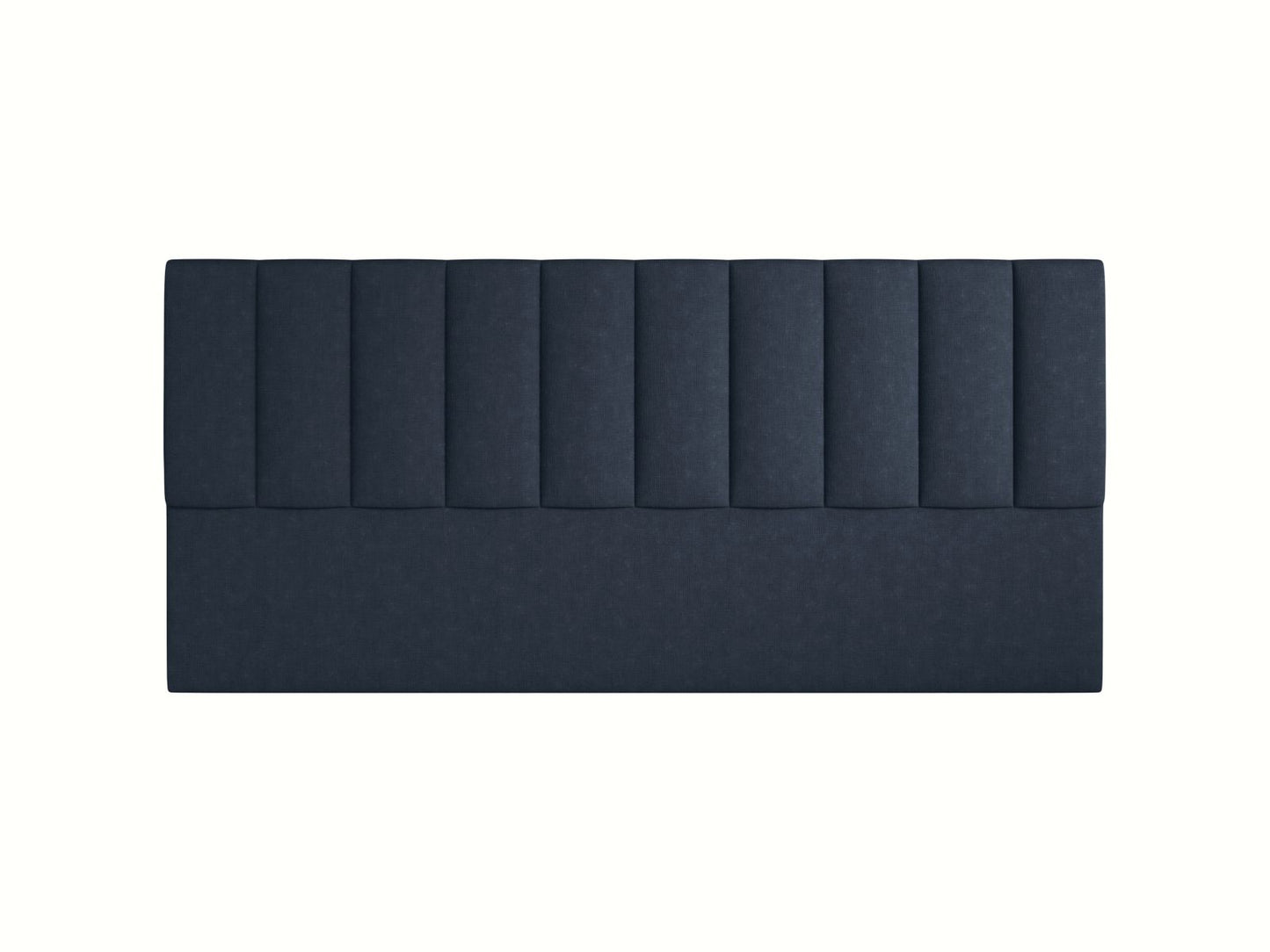 Marl — Headboard Navy Blue (Liberty 15) Black Plastic