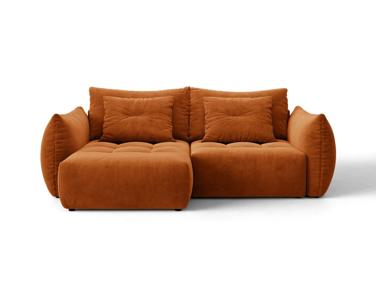 Bloom — Sofa (250x152x87 cm) Terracotta (Casino Terracota) Left