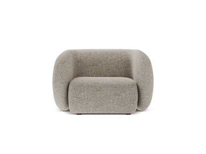 Kate — Armchair Beige Melange (Puente 06) Black Plastic