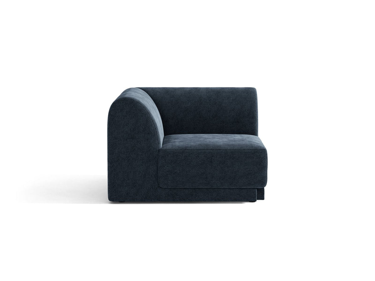 Miley — Modular Sofa Royal Blue (Haga 86) Black Plastic Unknown