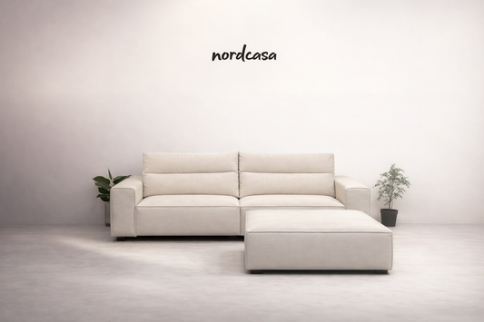 BAHAMA - Modulārs dīvāns AR PUFU (Izpārdošanas cena)