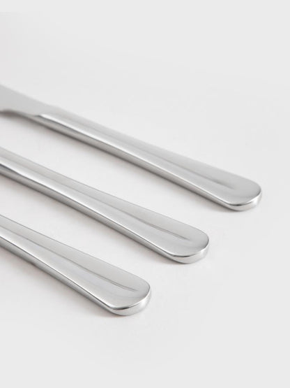 Vienna Dinner Knife Set 10 pcs Silver Stainless Steel 23.2 cm