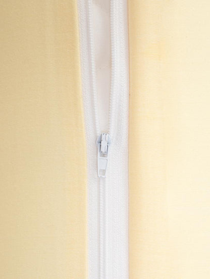 Bed linen set AVELIA Yellow Satin Viscose Blend Bed Linen Set 160x200 cm