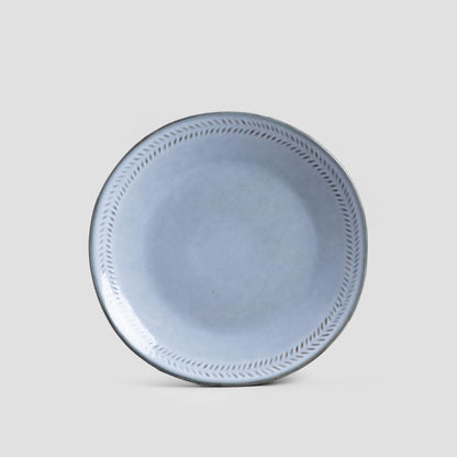 BLUEJEANS Dessert Plate Light Blue Stoneware 24cm