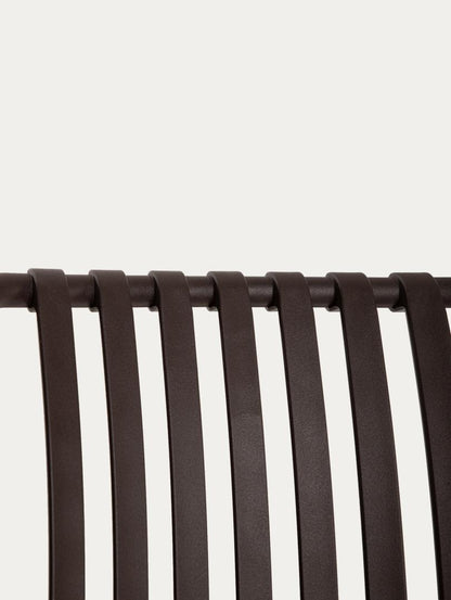 VALORO Chocolate Garden Chair - Comfortable Outdoor Seating