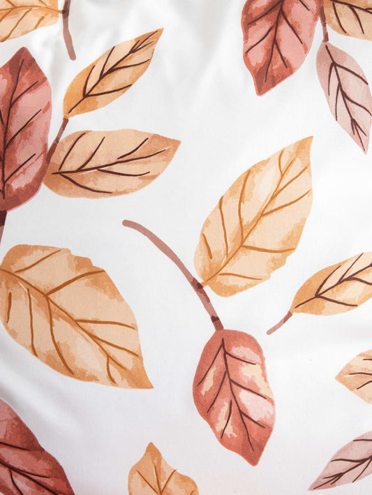 Bed linen set Leafy Microfiber Bed Linen Set with Leaf Pattern 160x200cm + 2 Pillowcases