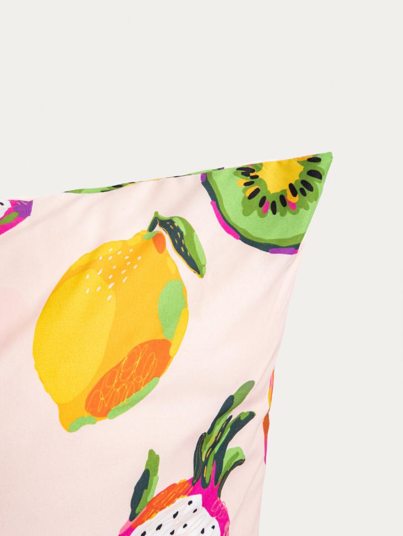 Bed linen set FRUTTI Microfiber Fruit Pattern Bed Linen Set 220x200 cm