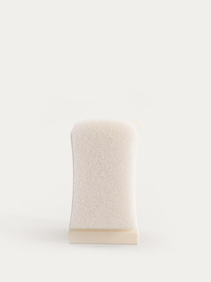 Easy Clean Silicone Double-Sided Kitchen Sponge Cream