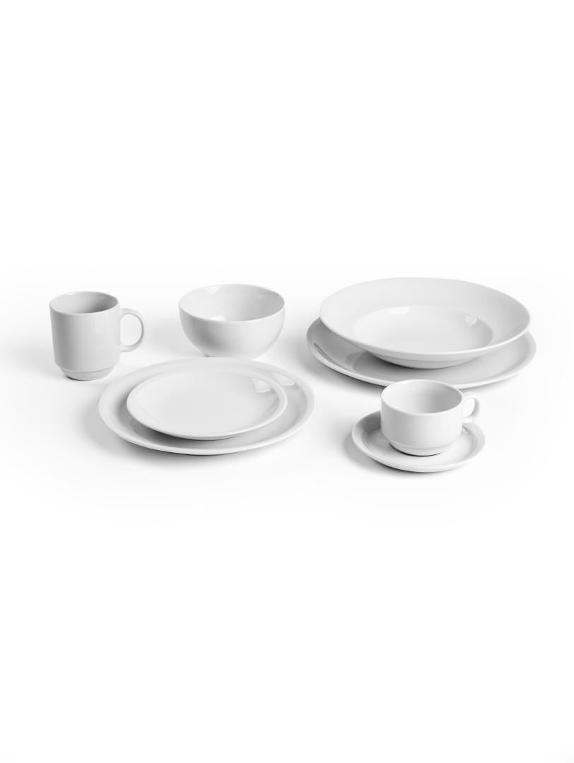 Deep Pasta Plate Vienna - 27cm Porcelain Pasta Bowl