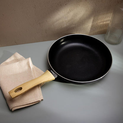 Albero Essentials 28cm Non-Stick Frying Pan Black