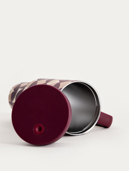 CHERRY CHIC Thermal Mug 1180ml Patterned Insulated Stainless Steel