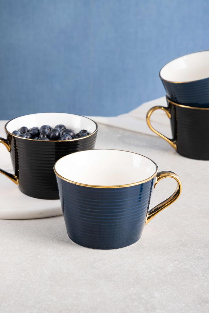 Renne Navy Blue Ceramic Mug 450ml
