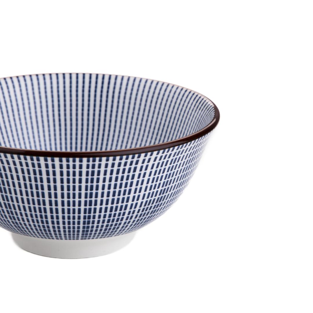 NAVIA Navy Blue Ceramic Bowl 17x17x8cm