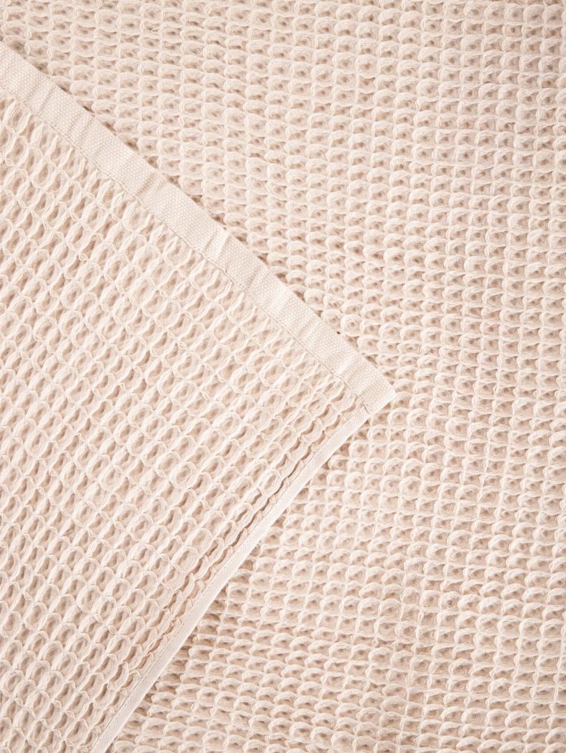 VAFFEL Beige Waffle Towel 70x130cm