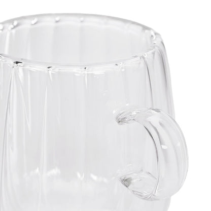 CEMBRA GROOVE Double Wall Glass Set - 2 Pieces, 250ml