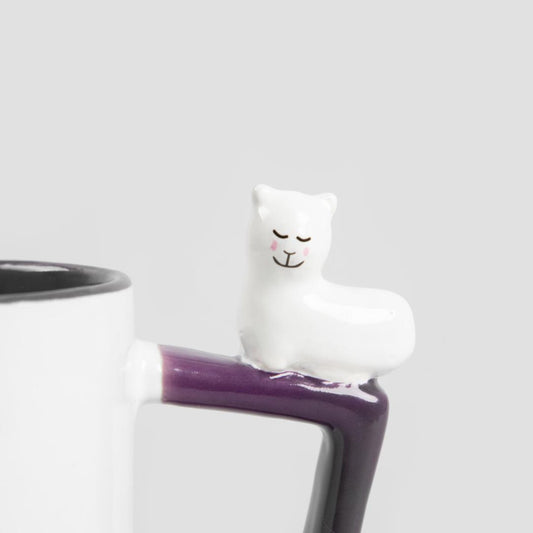 Ceramic Mug Peru with Llama Design 380ml