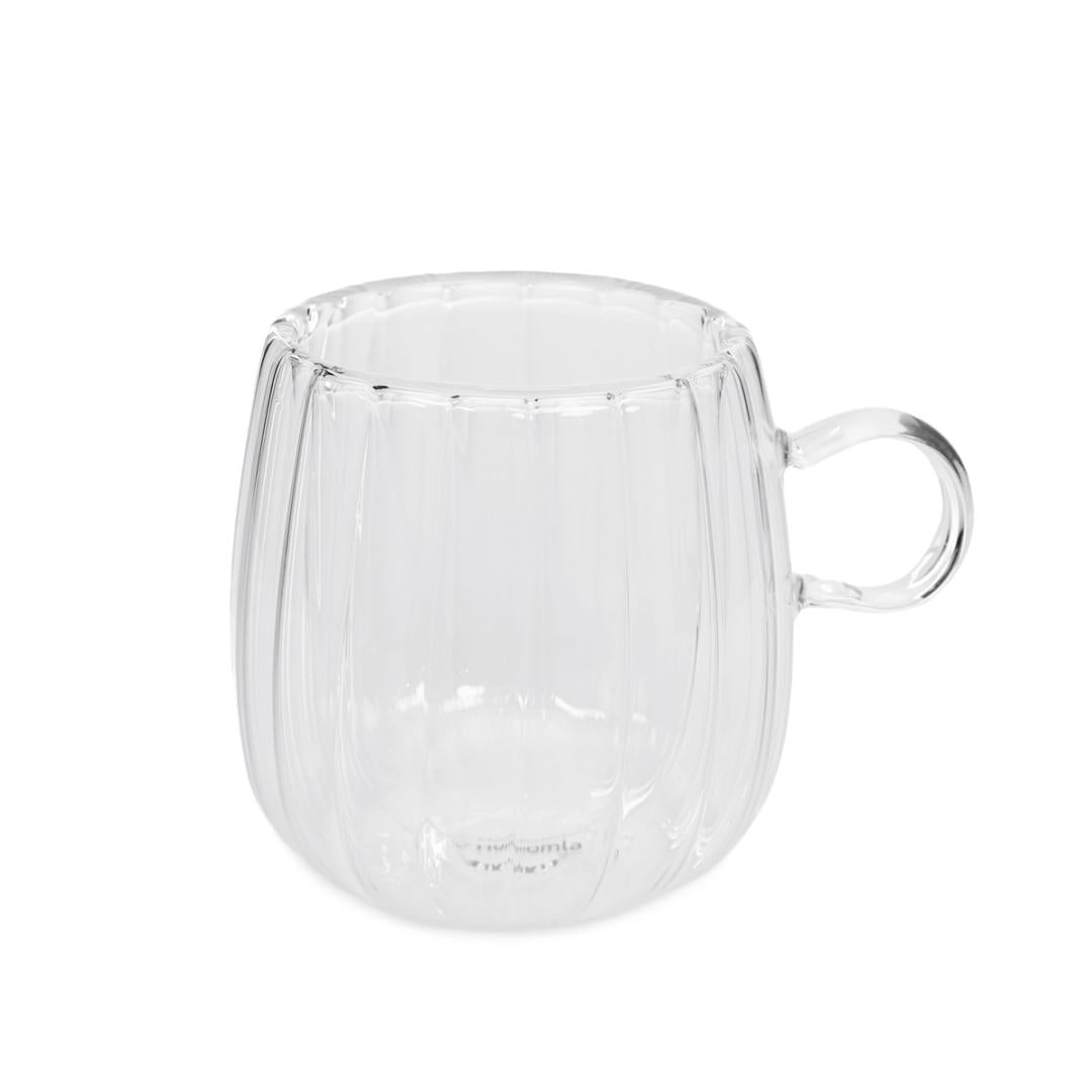 CEMBRA GROOVE Double Wall Glass Set - 2 Pieces, 250ml