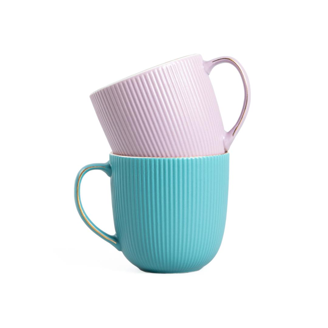 Daisy Violet Ceramic Mug 350ml