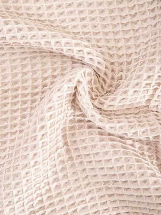 VAFFEL Beige Waffle Towel 70x130cm