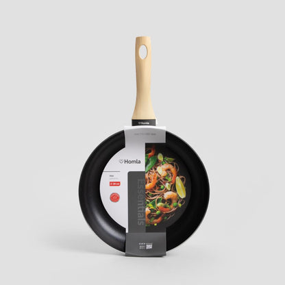 Albero Essentials 28cm Non-Stick Frying Pan Black