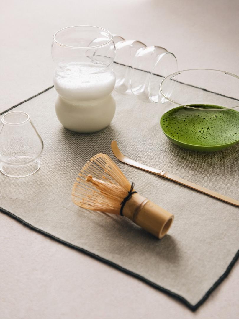 IZANAMI Matcha Preparation Glass Set - 6 Pieces