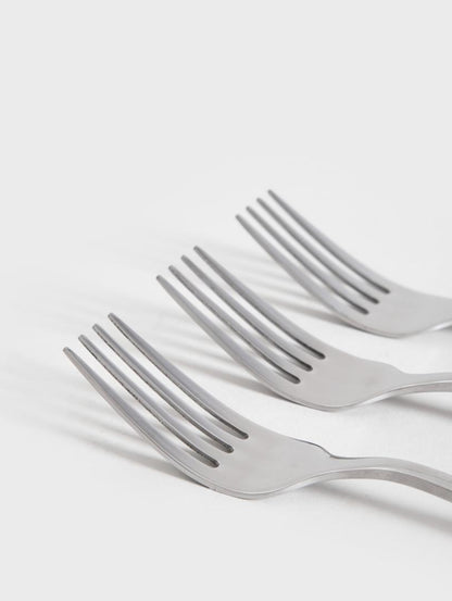 Vienna Silver Fork Set 10 pcs - 20.4 cm Stainless Steel