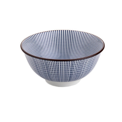 NAVIA Navy Blue Ceramic Bowl 17x17x8cm