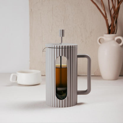 COOKER GENUA Fluted Grey Tea Infuser 1L