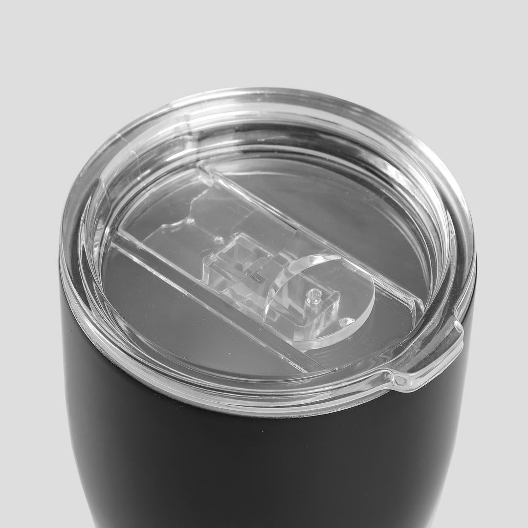 RONNE Wine Glass 360ml Black Stainless Steel
