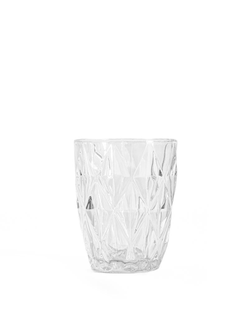 LUNO Transparent Glasses Set - 4 Pieces, 280ml