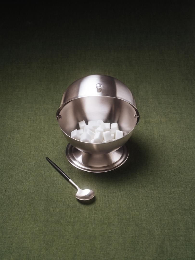 ONTARIO Stainless Steel Sugar Bowl 13cm